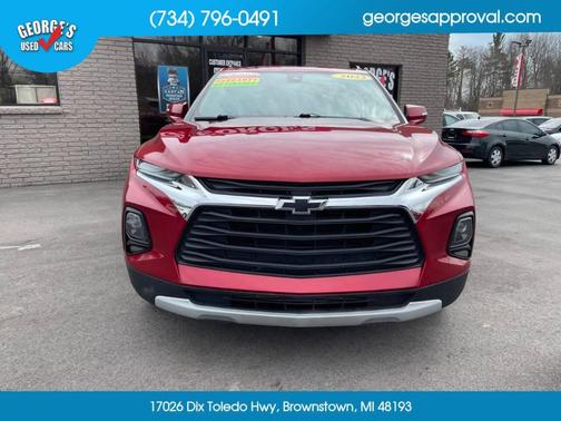 Red 2022 Chevrolet Blazer 2LT