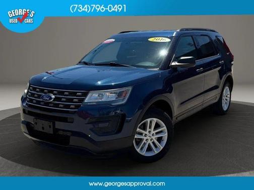 Blue 2016 Ford Explorer Base