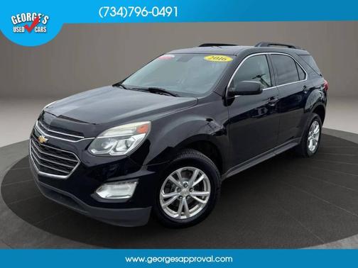 Black 2016 Chevrolet Equinox LT