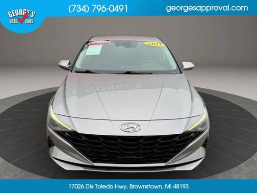 Silver 2021 Hyundai ELANTRA SEL