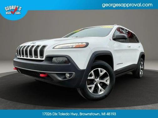 White 2017 Jeep Cherokee Trailhawk