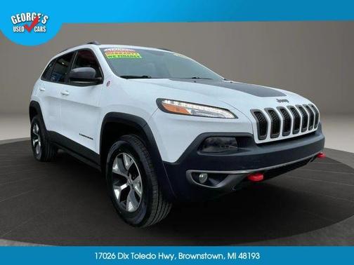 White 2017 Jeep Cherokee Trailhawk