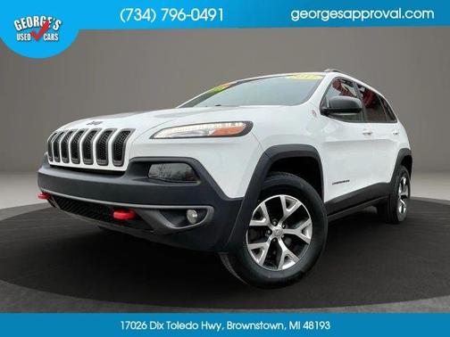White 2017 Jeep Cherokee Trailhawk