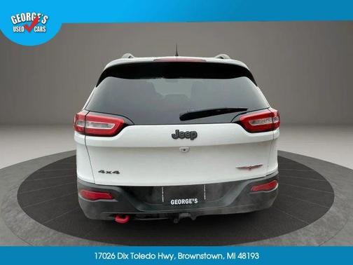 White 2017 Jeep Cherokee Trailhawk