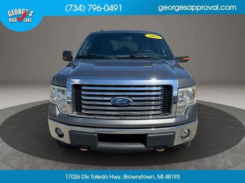 Gray 2012 Ford F-150 XLT