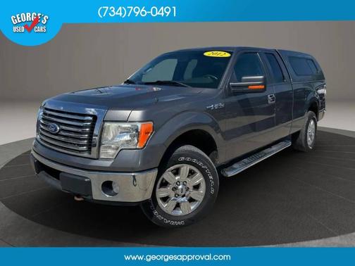 Gray 2012 Ford F-150 XLT