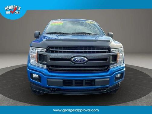 Blue 2020 Ford F-150 XLT