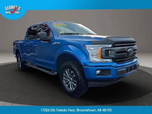 Blue 2020 Ford F-150 XLT