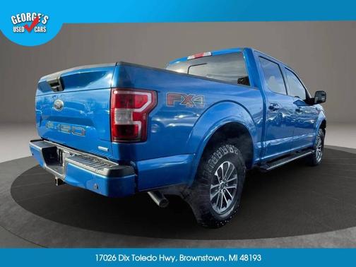 Blue 2020 Ford F-150 XLT