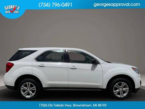 White 2015 Chevrolet Equinox LS