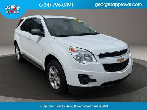 White 2015 Chevrolet Equinox LS