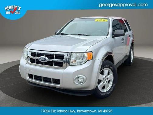 Silver 2010 Ford Escape XLT