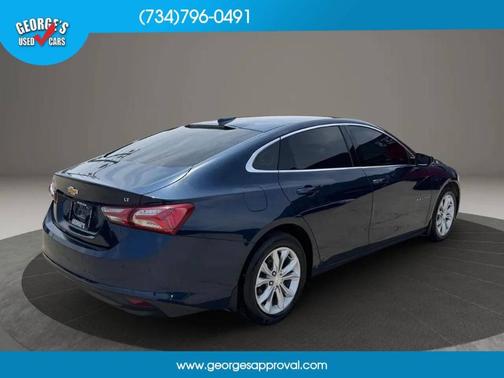 Blue 2021 Chevrolet Malibu LT