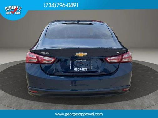 Blue 2021 Chevrolet Malibu LT