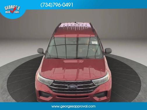Red 2023 Ford Explorer XLT