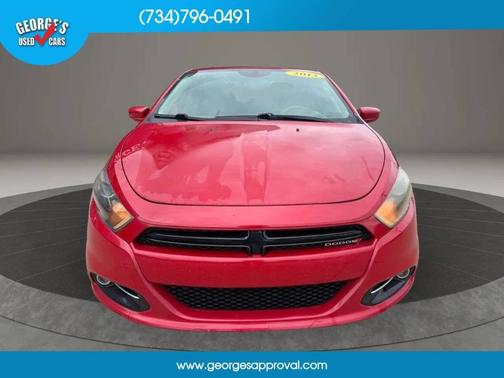 Red 2013 Dodge Dart SXT