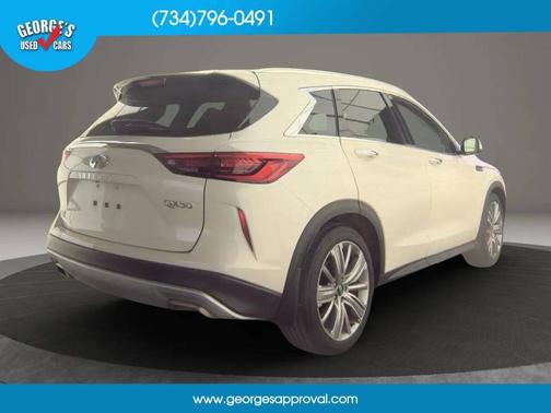 Majestic White 2022 INFINITI QX50 SENSORY