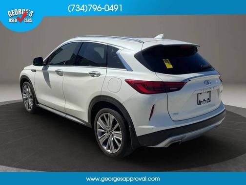 Majestic White 2022 INFINITI QX50 SENSORY