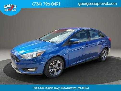 Blue 2018 Ford Focus SE