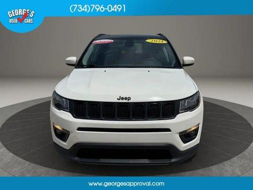 White 2021 Jeep Compass Altitude