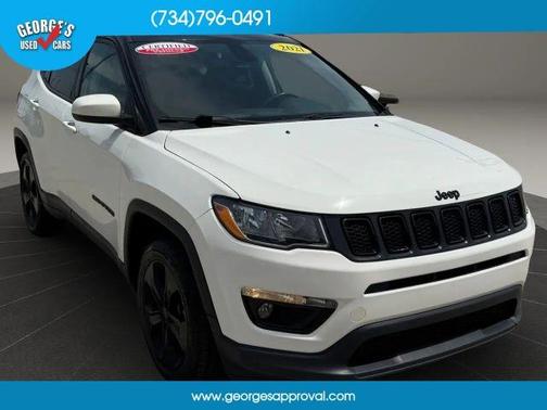 White 2021 Jeep Compass Altitude
