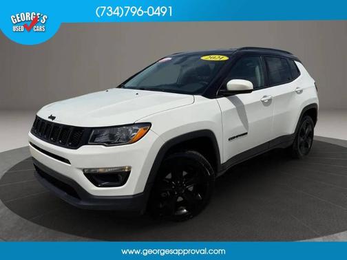 White 2021 Jeep Compass Altitude