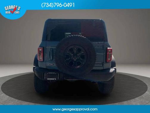 Blue 2021 Ford Bronco First Edition