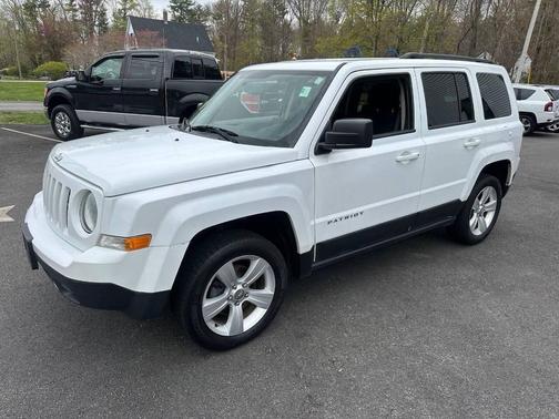Bright White Clearcoat 2015 Jeep Patriot Latitude