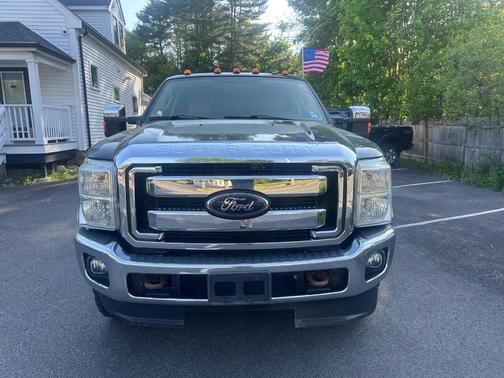 Forest Green Metallic/Pale Adobe Metallic 2012 Ford F-350 Lariat