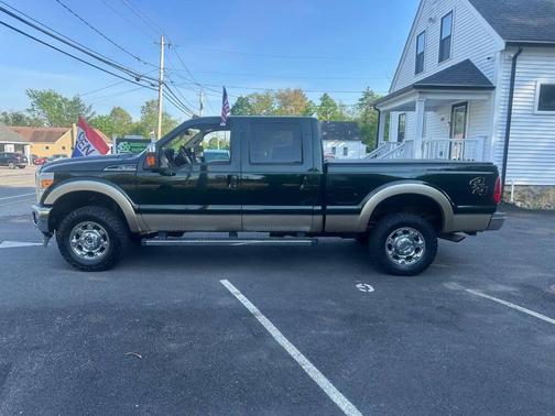 Forest Green Metallic/Pale Adobe Metallic 2012 Ford F-350 Lariat