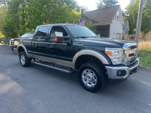 Forest Green Metallic/Pale Adobe Metallic 2012 Ford F-350 Lariat