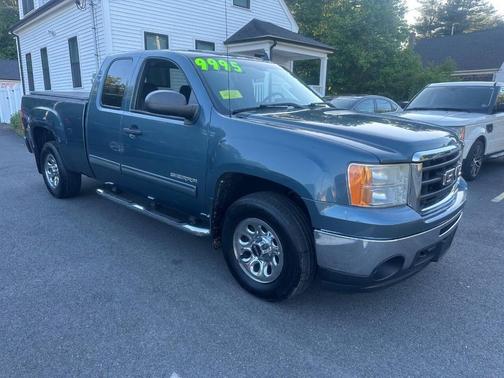 Blue 2011 GMC Sierra 1500 SLE