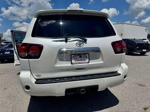 Blizzard Pearl 2018 Toyota Sequoia Platinum