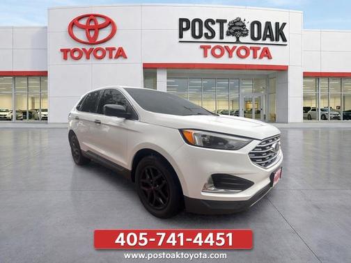 Oxford White 2022 Ford Edge SEL
