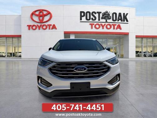 Oxford White 2022 Ford Edge SEL
