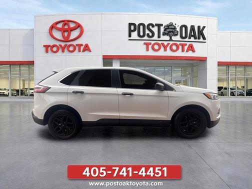 Oxford White 2022 Ford Edge SEL