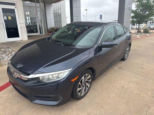 Modern Steel Metallic 2016 Honda Civic EX