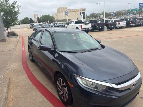 Modern Steel Metallic 2016 Honda Civic EX