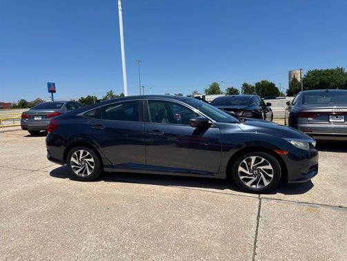 Modern Steel Metallic 2016 Honda Civic EX