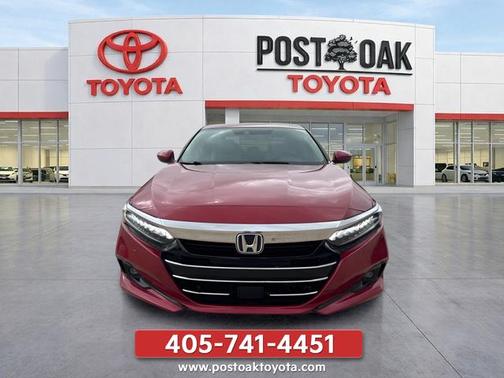 Radiant Red Metallic 2022 Honda Accord Hybrid EX-L
