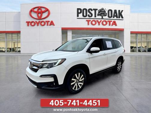 Platinum White Pearl 2020 Honda Pilot AWD EX-L