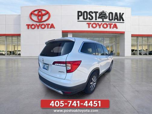 Platinum White Pearl 2020 Honda Pilot AWD EX-L