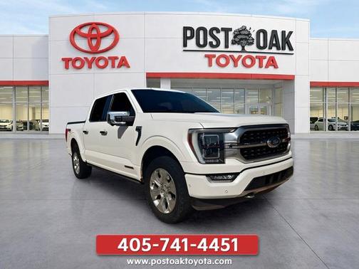 Star White Metallic Tri-Coat 2021 Ford F-150 Platinum