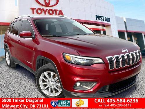 Velvet Red Pearlcoat 2019 Jeep Cherokee Latitude