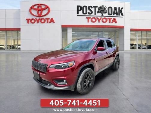 Velvet Red Pearlcoat 2019 Jeep Cherokee Latitude