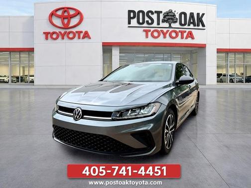 Platinum Gray Metallic 2025 Volkswagen Jetta 1.5T Sport