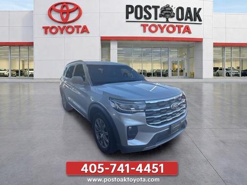 Iconic Silver Metallic 2025 Ford Explorer Active