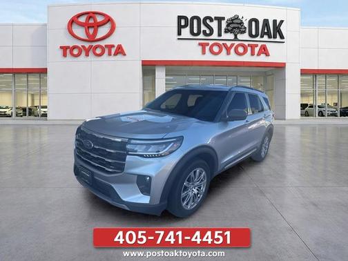 Iconic Silver Metallic 2025 Ford Explorer Active
