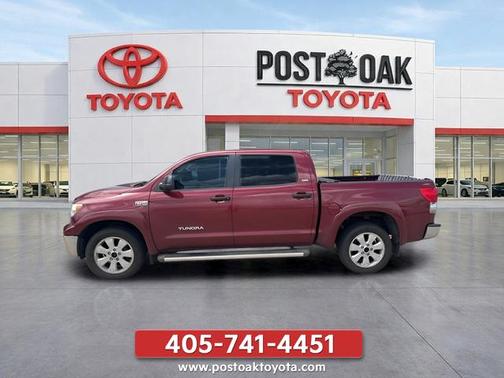 Red 2008 Toyota Tundra Base