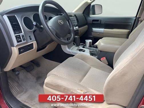 Red 2008 Toyota Tundra Base